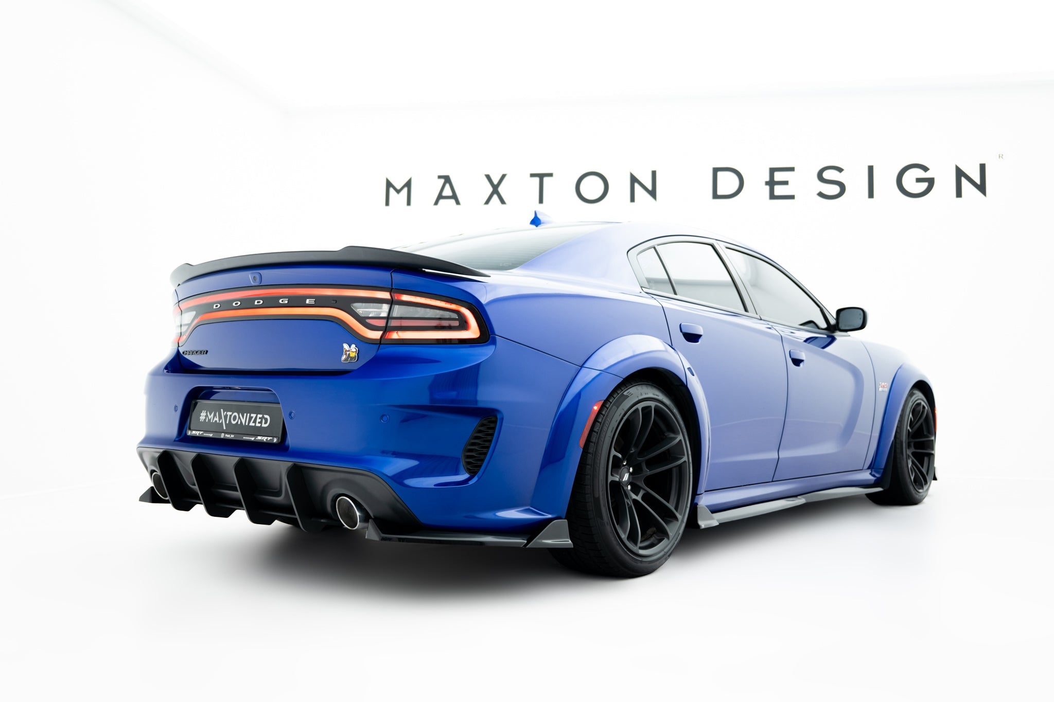 Maxton Design - Street Pro Diffusor für Dodge Charger RT Scat Pack Widebody Mk3 Facelift - Aerowerk.