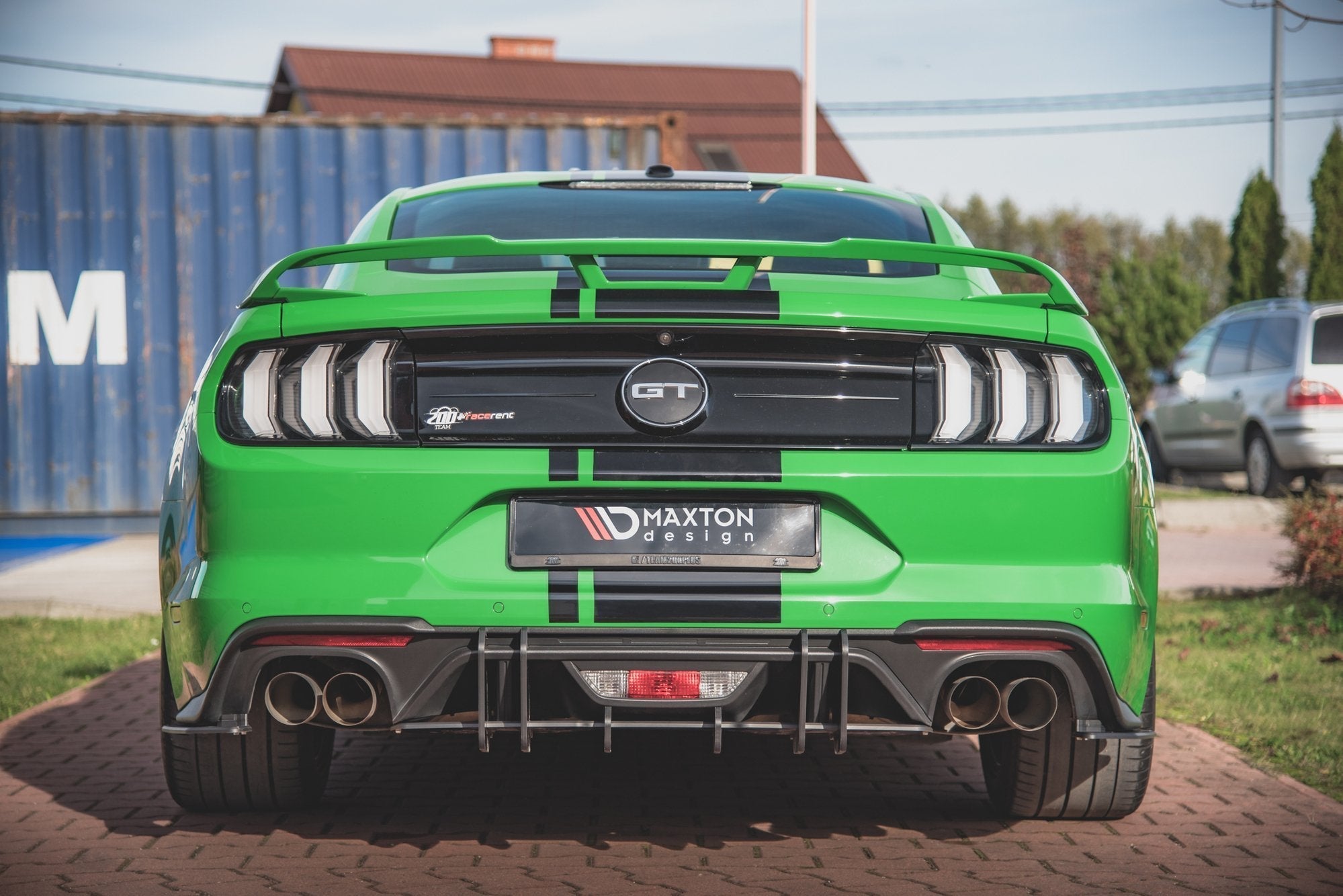 Maxton Design - Street Pro Diffusor für Ford Mustang GT Mk6 Facelift - Aerowerk.