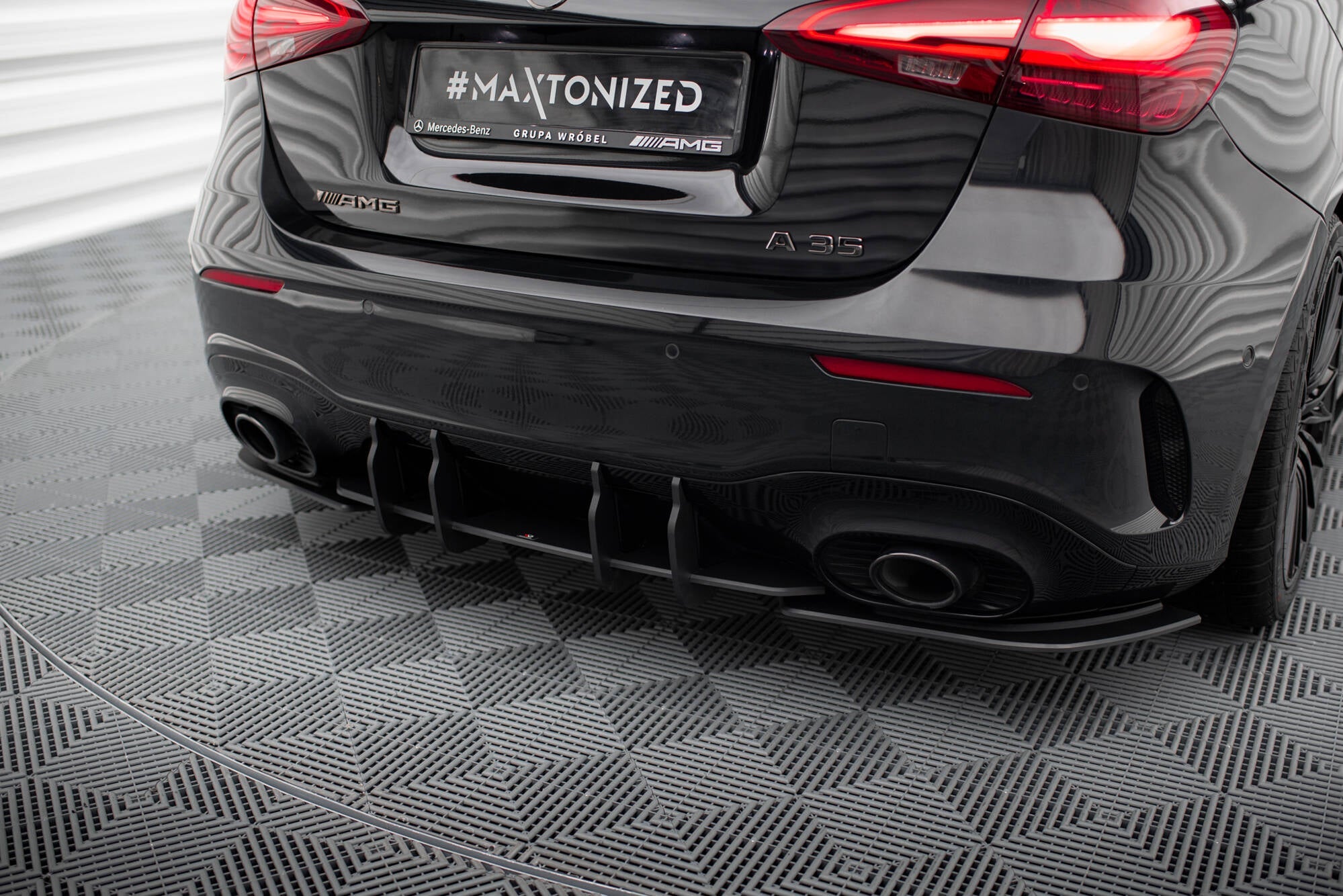 Maxton Design - Street Pro Diffusor für Mercedes - AMG A35 Hatchback W177 - Aerowerk.