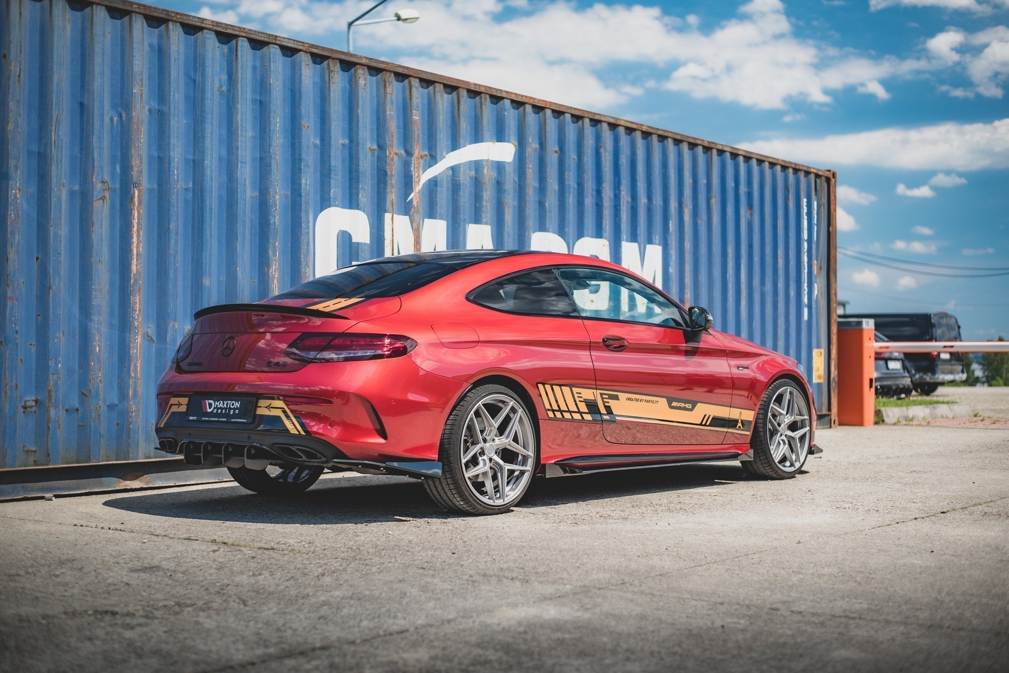 Maxton Design - Street Pro Diffusor für Mercedes - AMG C43 Coupe C205 - Aerowerk.