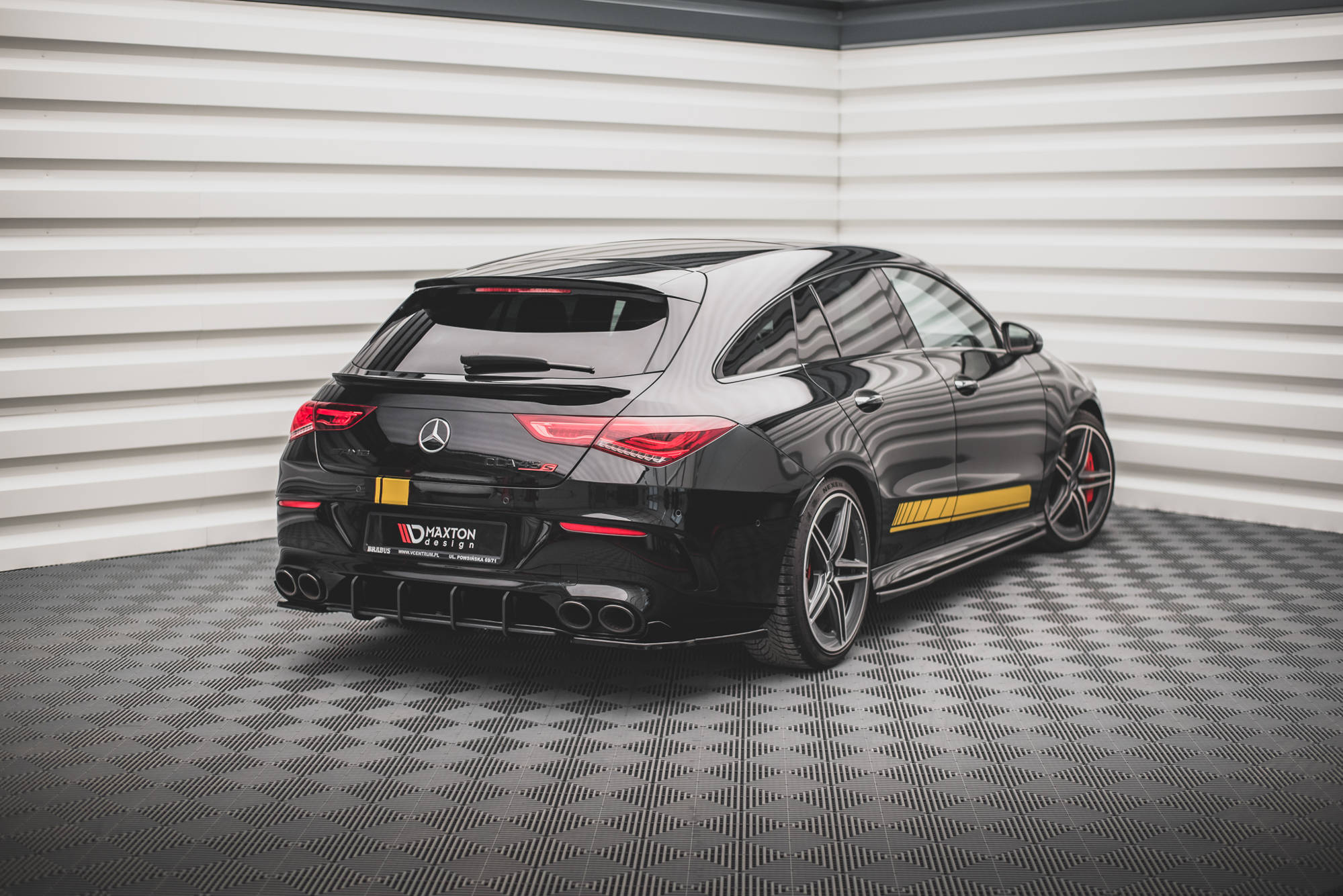 Maxton Design - Street Pro Diffusor für Mercedes - AMG CLA 35 / 45 Aero C118 - Aerowerk.