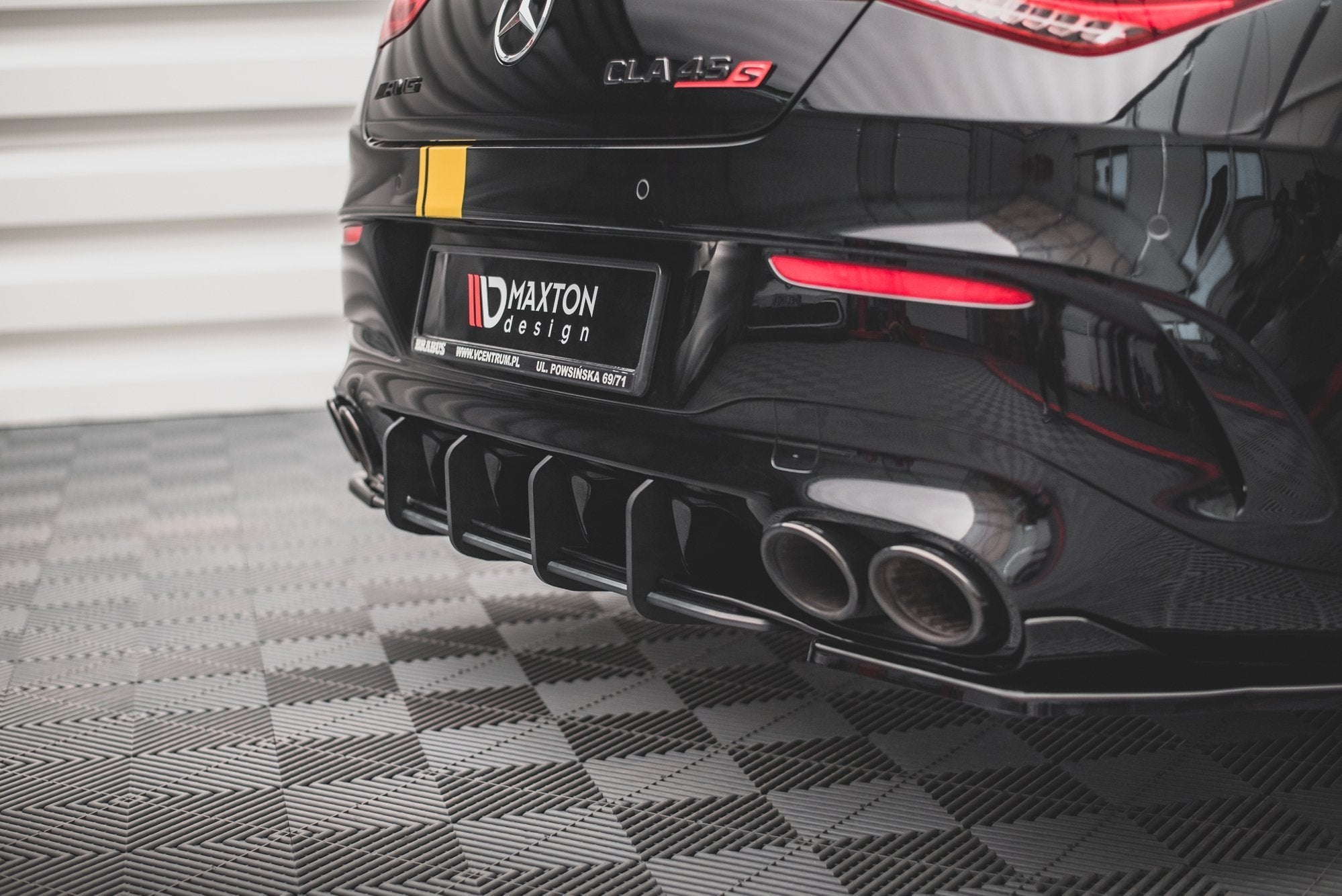Maxton Design - Street Pro Diffusor für Mercedes - AMG CLA 35 / 45 Aero C118 - Aerowerk.