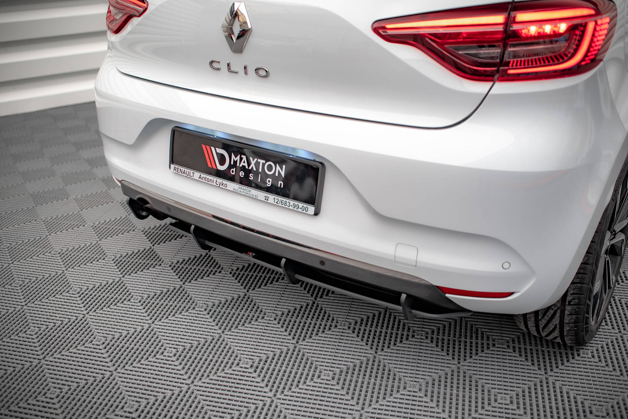 Maxton Design - Street Pro Diffusor für Renault Clio Mk5 - Aerowerk.