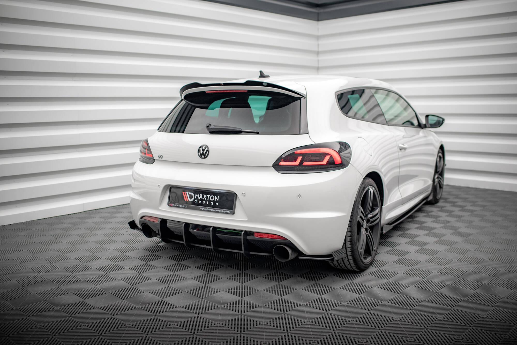 Maxton Design - Street Pro Diffusor für Volkswagen Scirocco R Mk3 - Aerowerk.