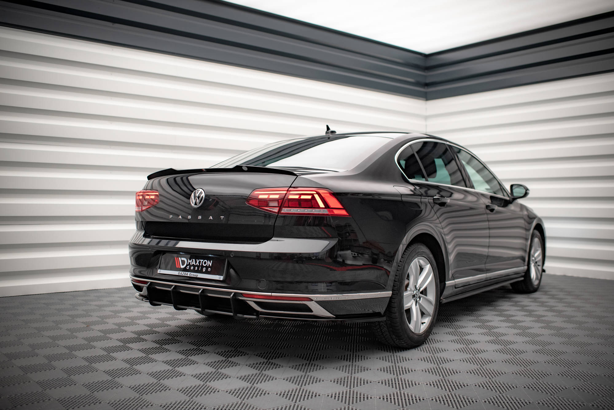 Maxton Design - Street Pro Diffusor für Volkwagen Passat B8 Facelift - Aerowerk.