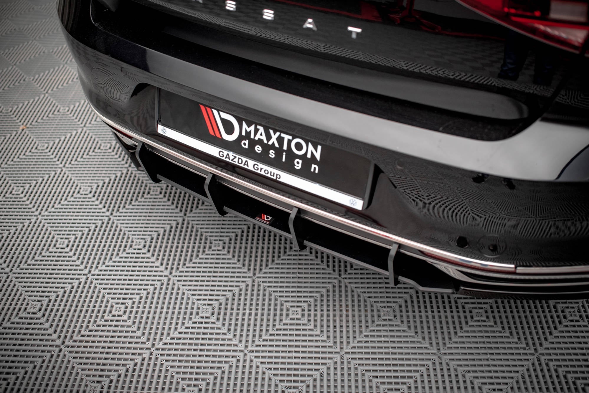 Maxton Design - Street Pro Diffusor für Volkwagen Passat B8 Facelift - Aerowerk.