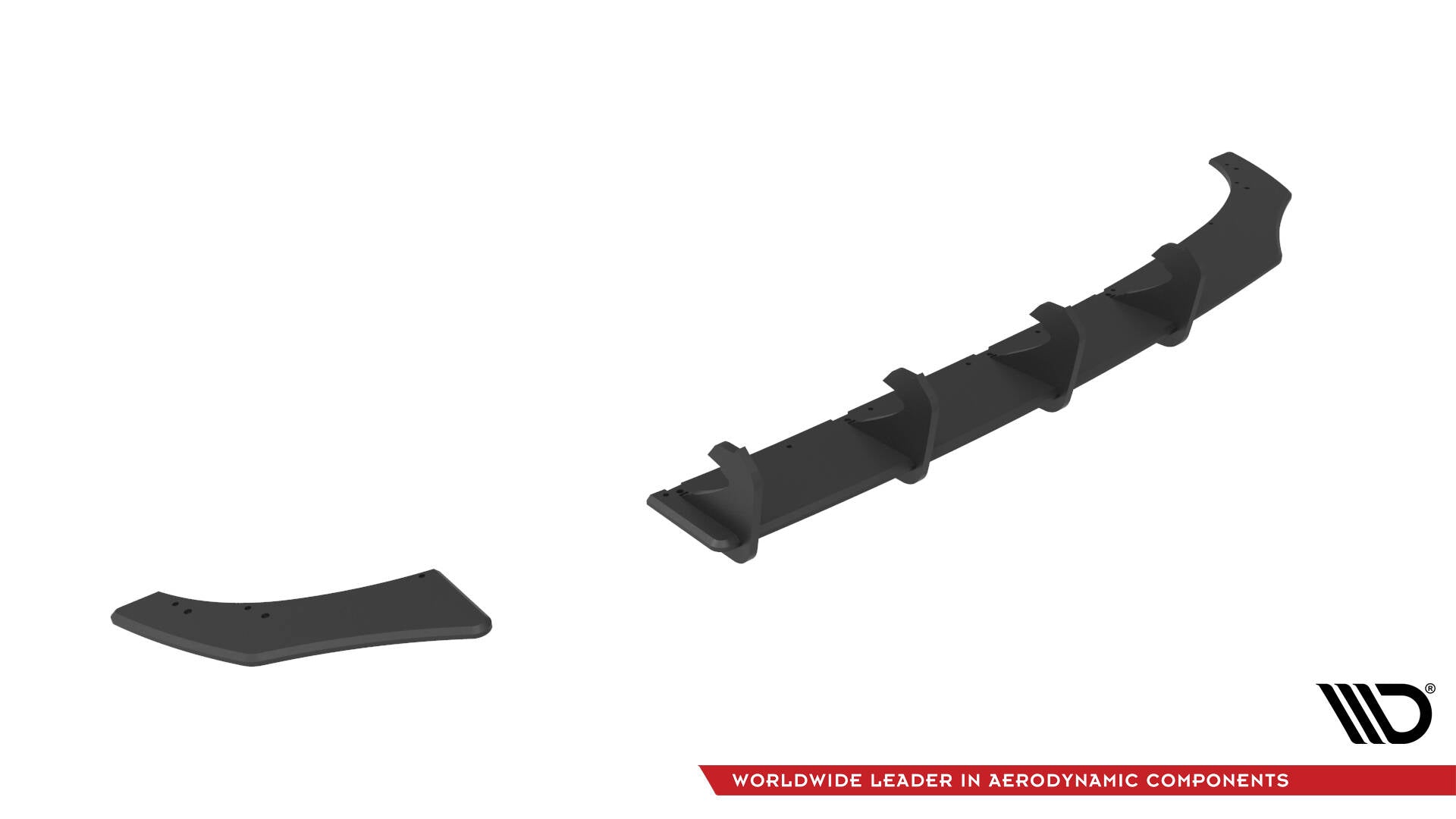 Maxton Design - Street Pro Diffusor für VW Polo GTI Mk6 Facelift - Aerowerk.