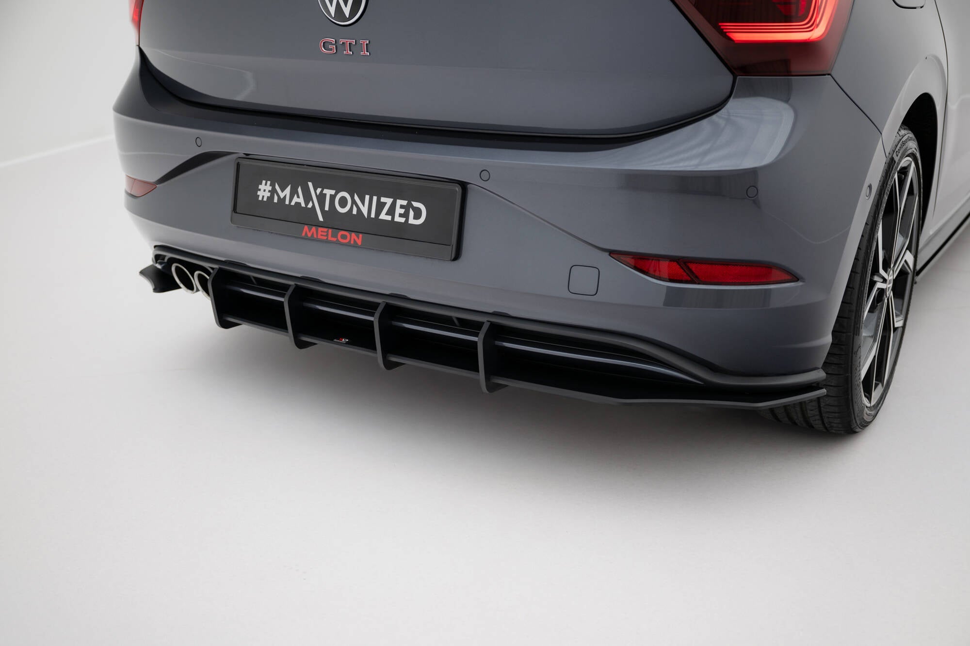 Maxton Design - Street Pro Diffusor für VW Polo GTI Mk6 Facelift - Aerowerk.
