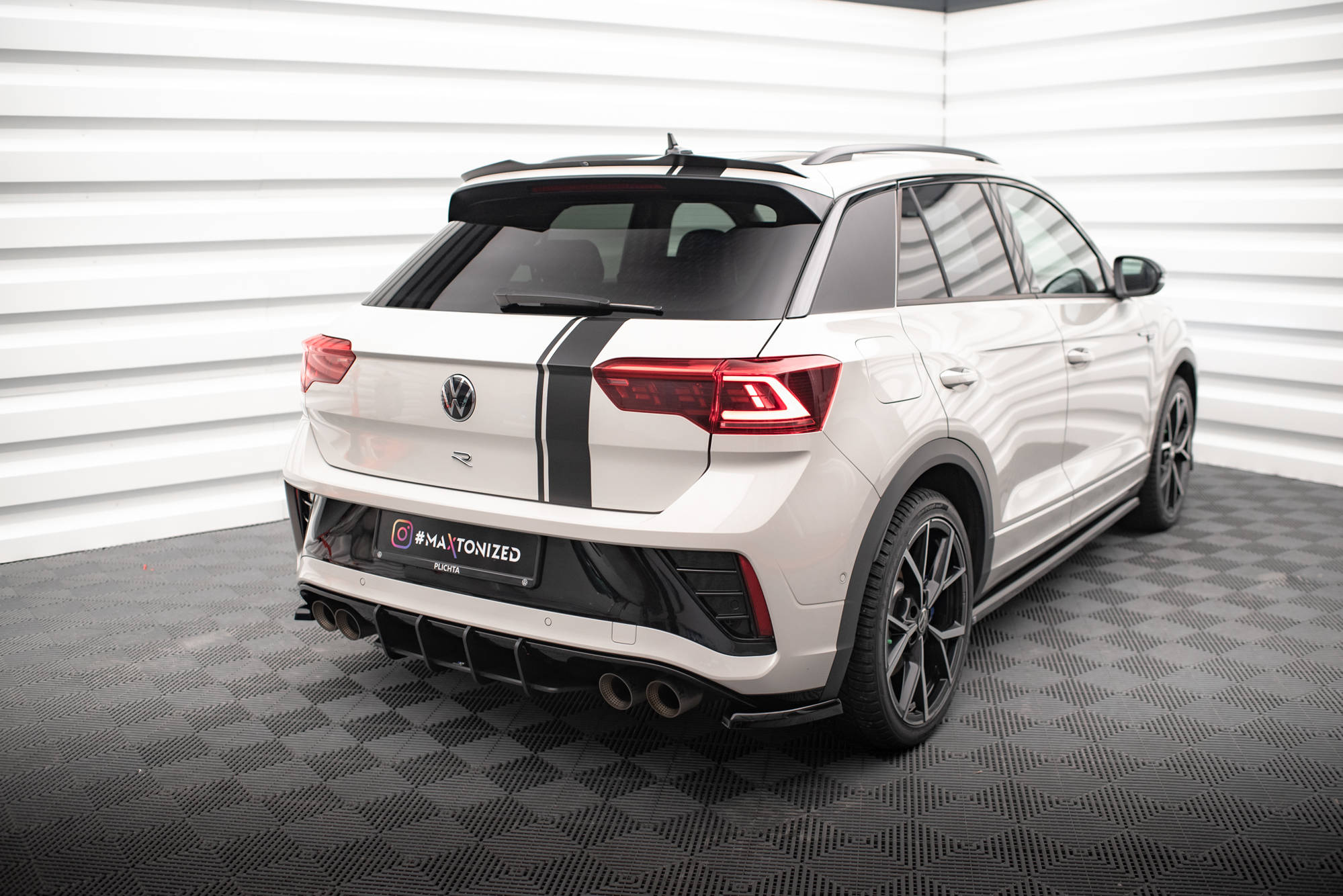 Maxton Design - Street Pro Diffusor für VW T - Roc R Mk1 Facelift - Aerowerk.
