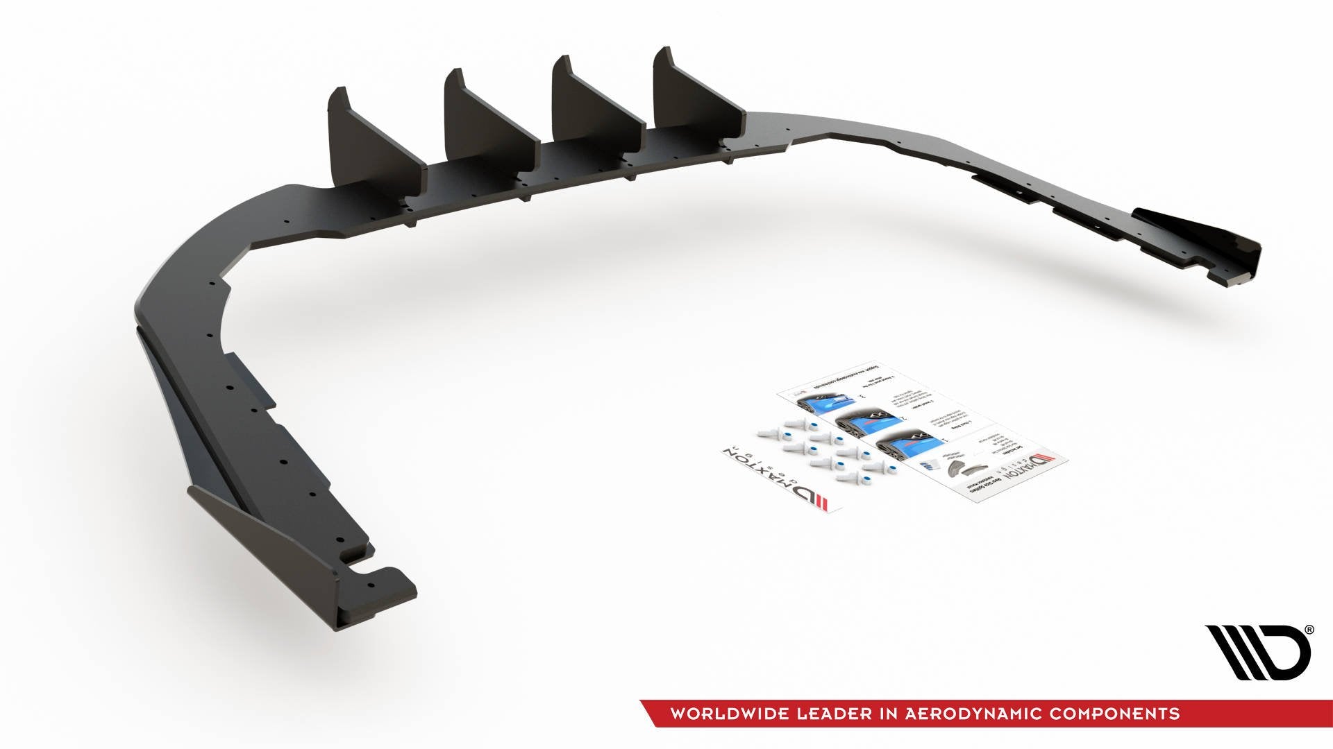 Maxton Design - Street Pro Diffusor Heck Ansatz +Flaps für Volkswagen Arteon R - Line - Aerowerk.