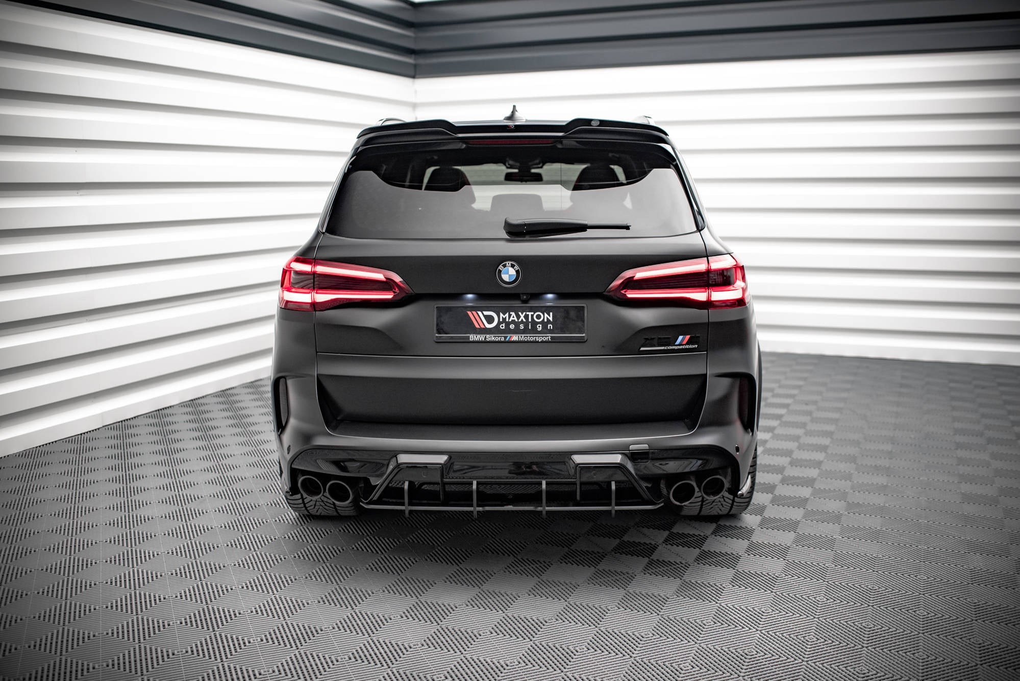 Maxton Design - Street Pro Diffusor Heckschürze für BMW X5M F95 - Aerowerk.