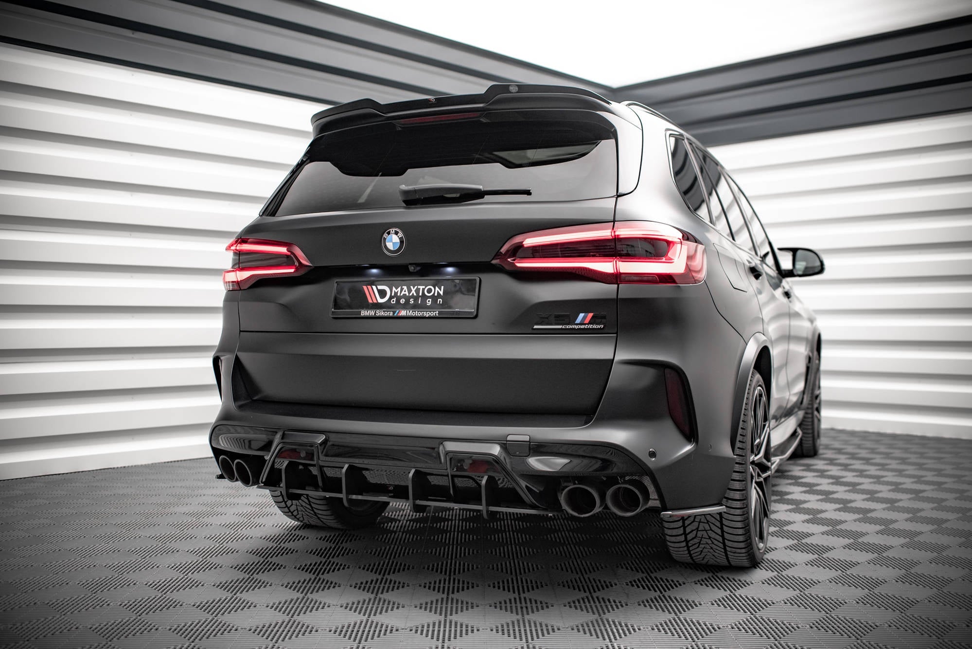 Maxton Design - Street Pro Diffusor Heckschürze für BMW X5M F95 - Aerowerk.