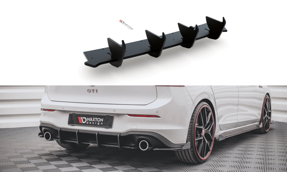 Maxton Design - Street Pro Diffusor V1 für Volkswagen Golf GTI Mk8 - Aerowerk.