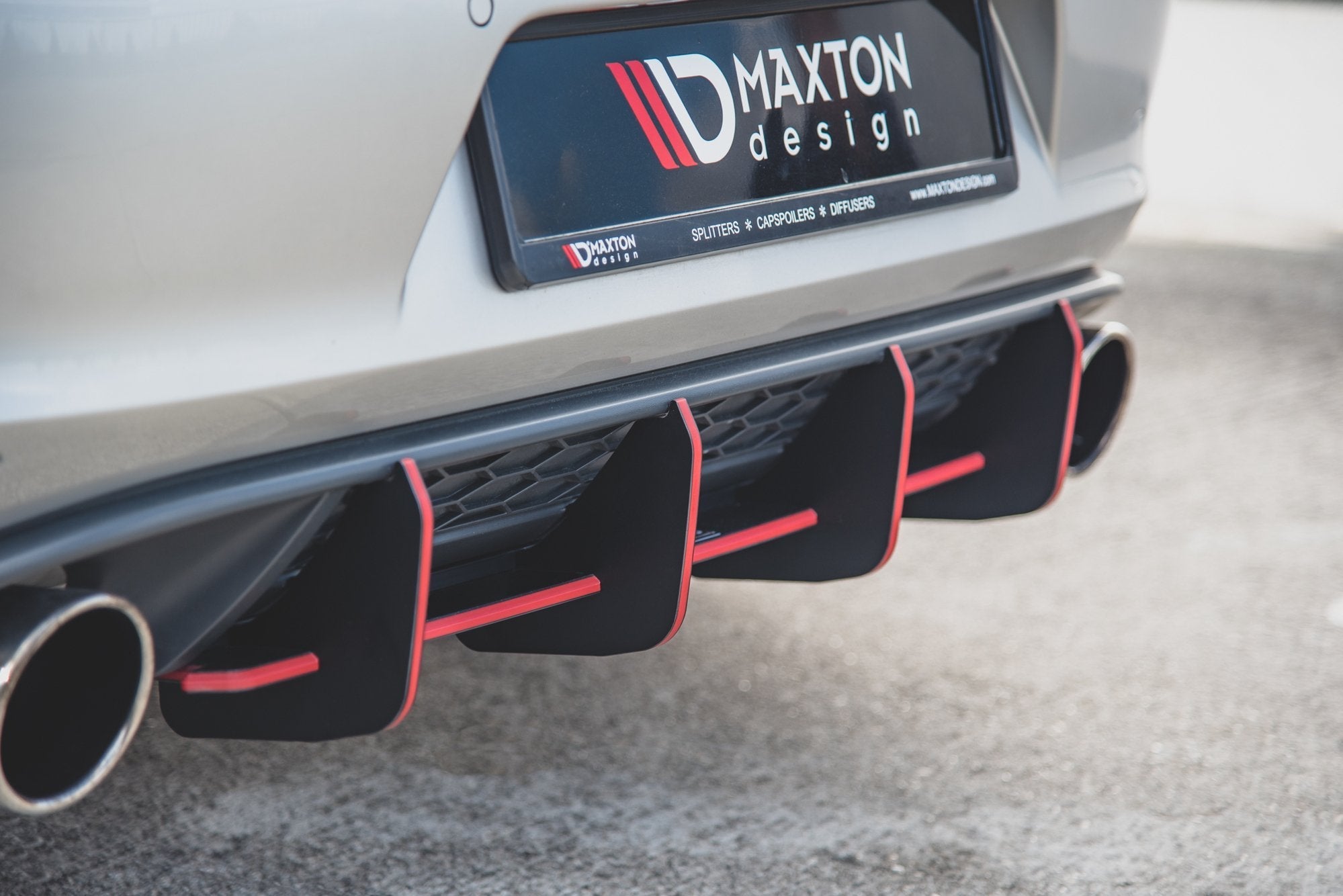 Maxton Design - Street Pro Diffusor V1 für VW Golf 7 GTI - Aerowerk.