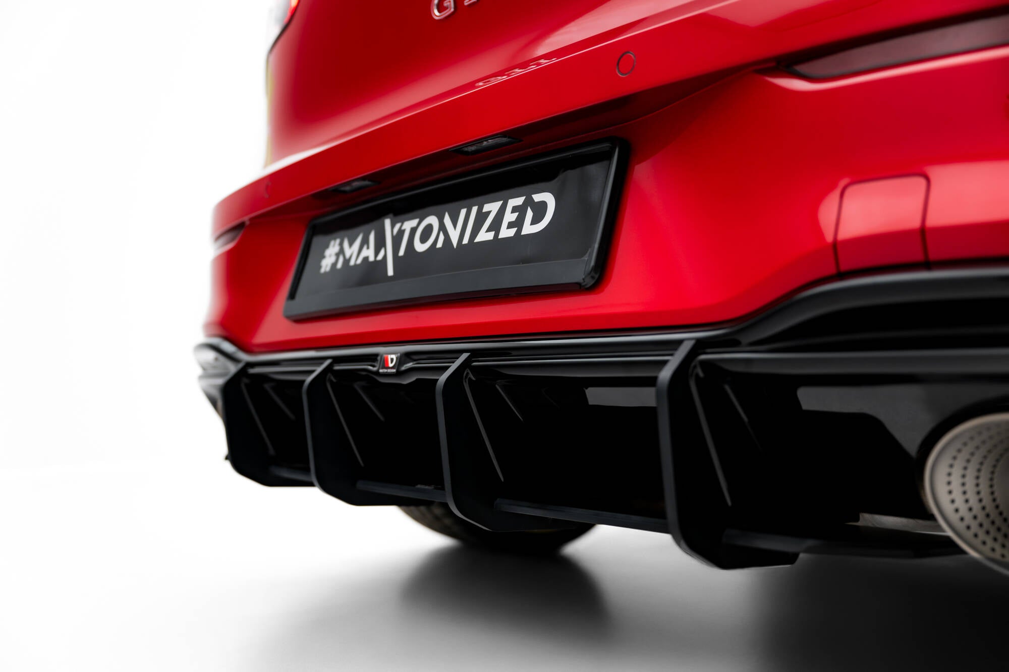 Maxton Design - Street Pro Diffusor V1 für VW Golf GTI Clubsport Mk8 Facelift - Aerowerk.