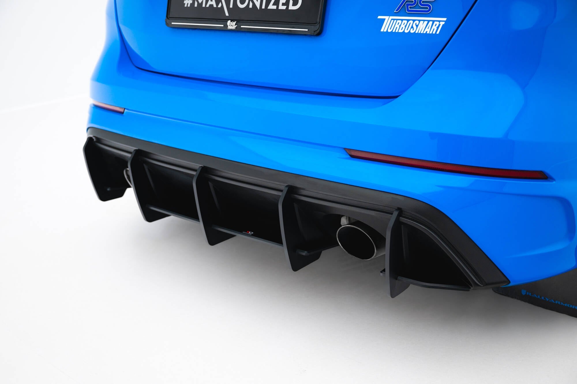 Maxton Design - Street Pro Diffusor V2 für Ford Focus RS Mk3 (US - Spec Version) - Aerowerk.