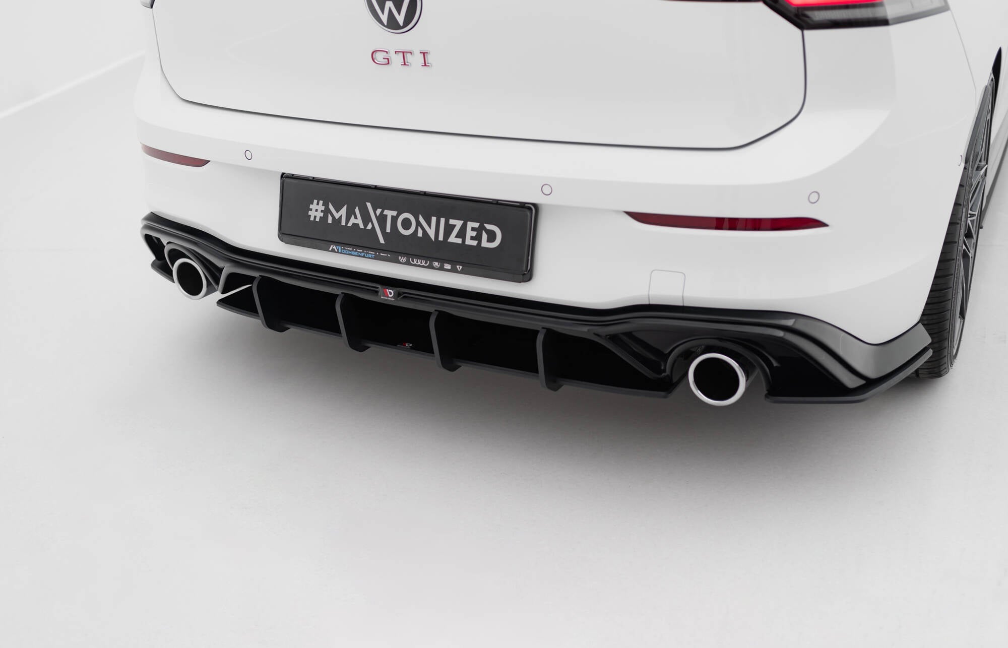 Maxton Design - Street Pro Diffusor V5 für Volkswagen Golf GTI Mk8 - Aerowerk.
