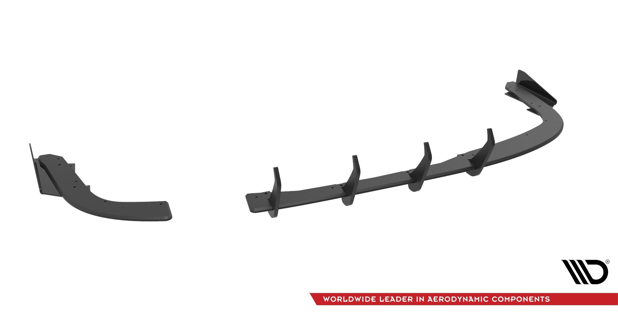 Maxton Design - Street Pro Flaps Heckansatz Diffusor + Flaps für BMW 4er Gran Coupe F36 - Aerowerk.
