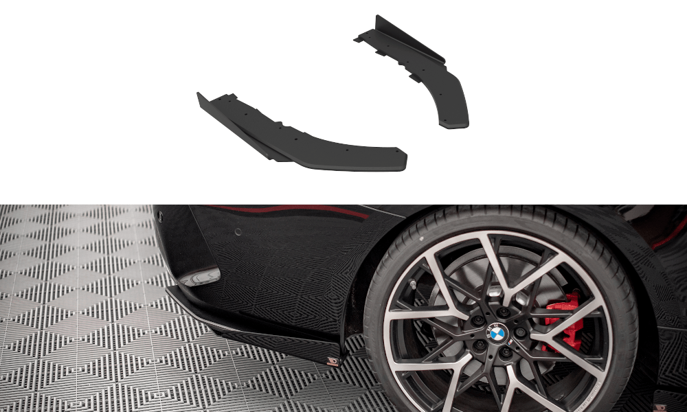Maxton Design - Street Pro Flaps Heckansatz Diffusor +Flaps für BMW 4er M - Paket G22 / G23 / G22 Facelift / G23 Facelift - Aerowerk.