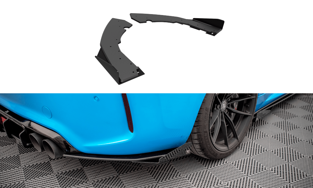 Maxton Design - Street Pro Flaps Heckansatz Diffusor + Flaps für BMW M2 F87 - Aerowerk.