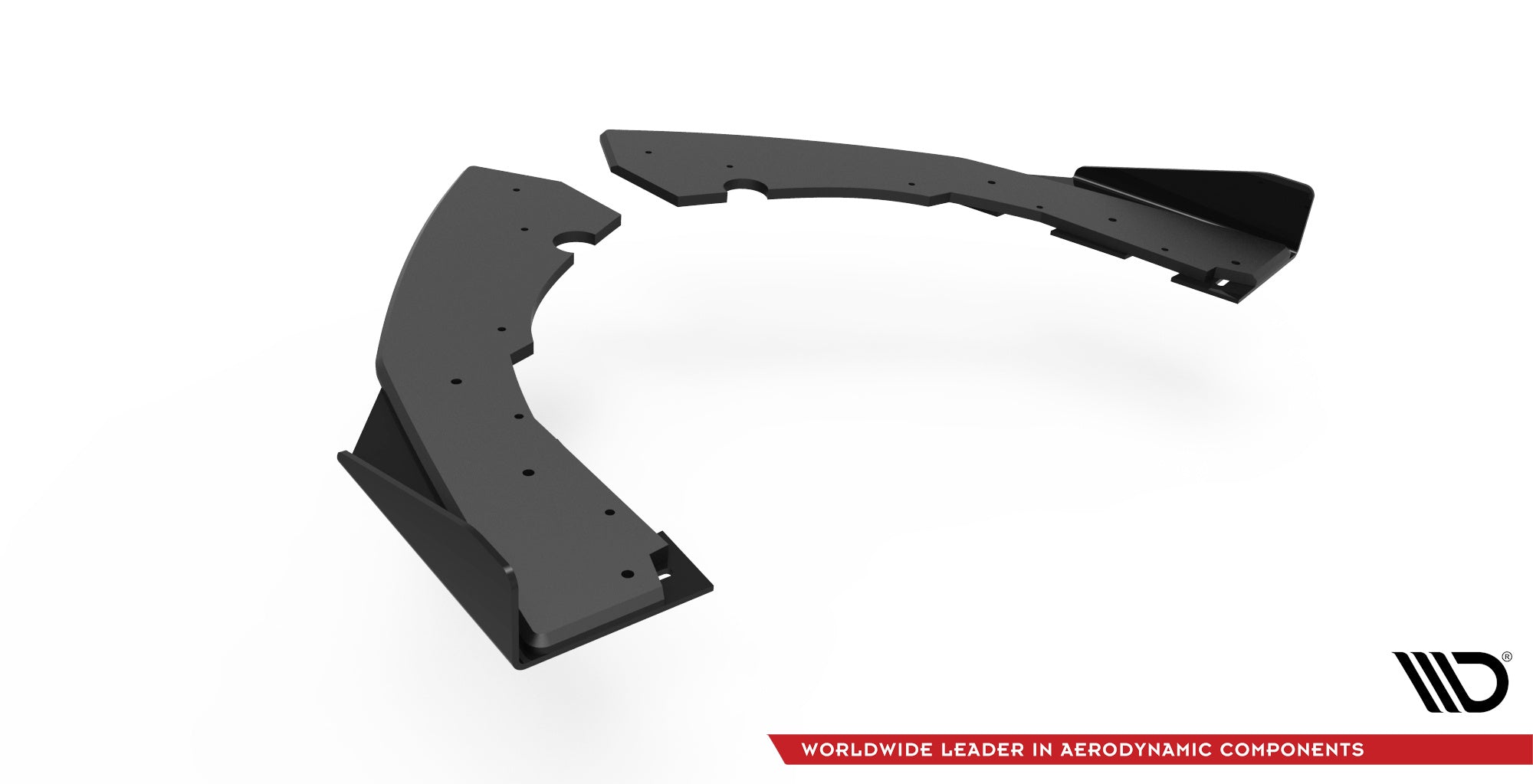 Maxton Design - Street Pro Flaps Heckansatz Diffusor +Flaps für BMW M2 F87 - Aerowerk.