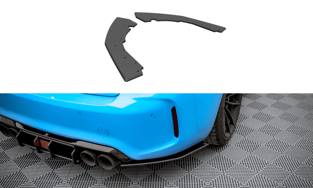 Maxton Design - Street Pro Flaps Heckansatz Diffusor für BMW M2 F87 - Aerowerk.