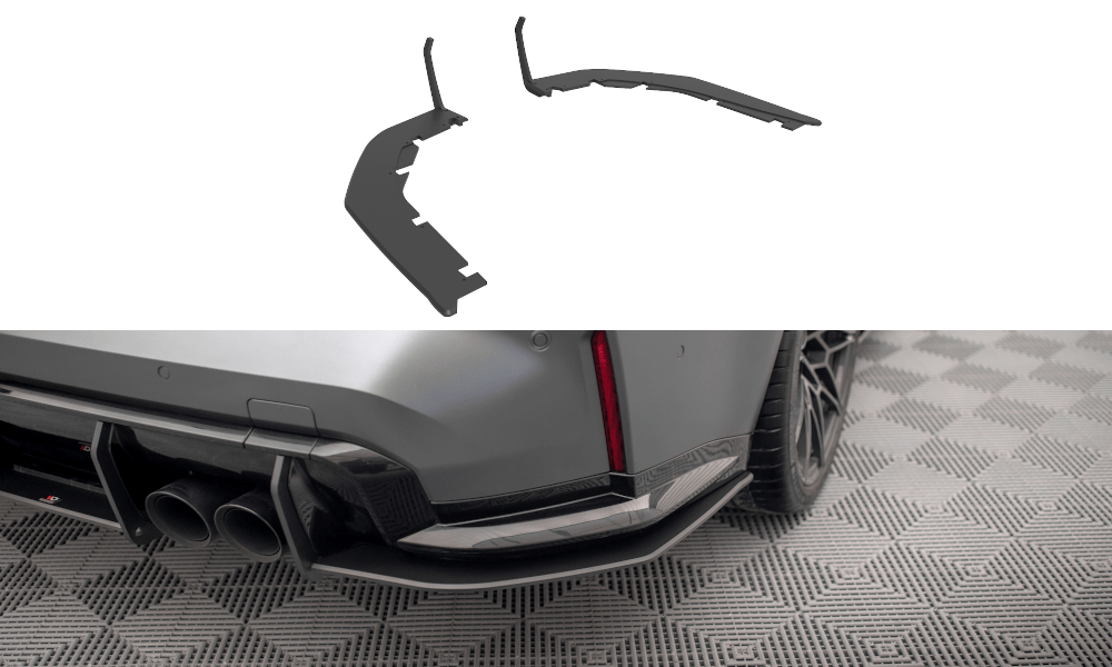 Maxton Design - Street Pro Flaps Heckansatz Diffusor für BMW M3 G80 - Aerowerk.