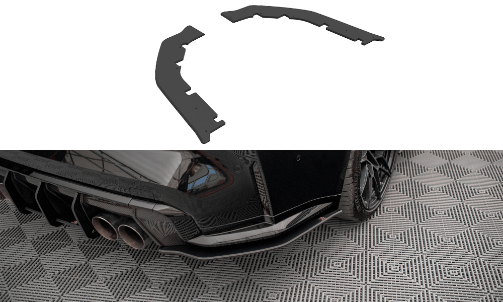 Maxton Design - Street Pro Flaps Heckansatz Diffusor für BMW M4 G82 - Aerowerk.