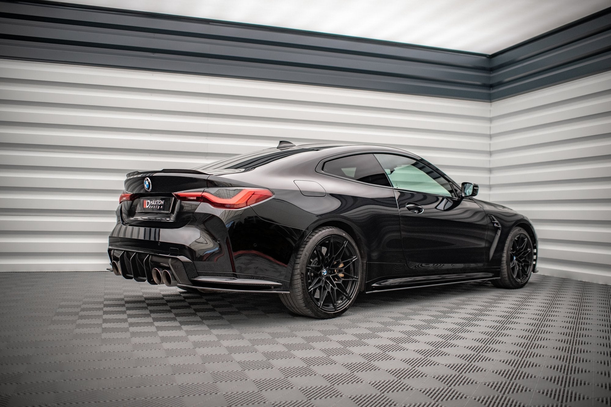 Maxton Design - Street Pro Flaps Heckansatz Diffusor für BMW M4 G82 - Aerowerk.