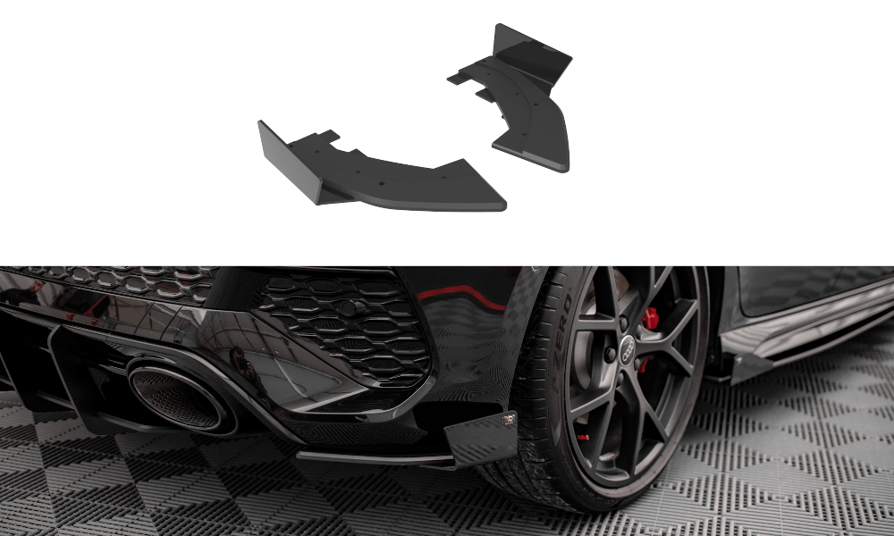 Maxton Design - Street Pro Flaps Heckansatz Flaps Heckansatz +Flaps für Audi RS3 Sportback 8Y - Aerowerk.