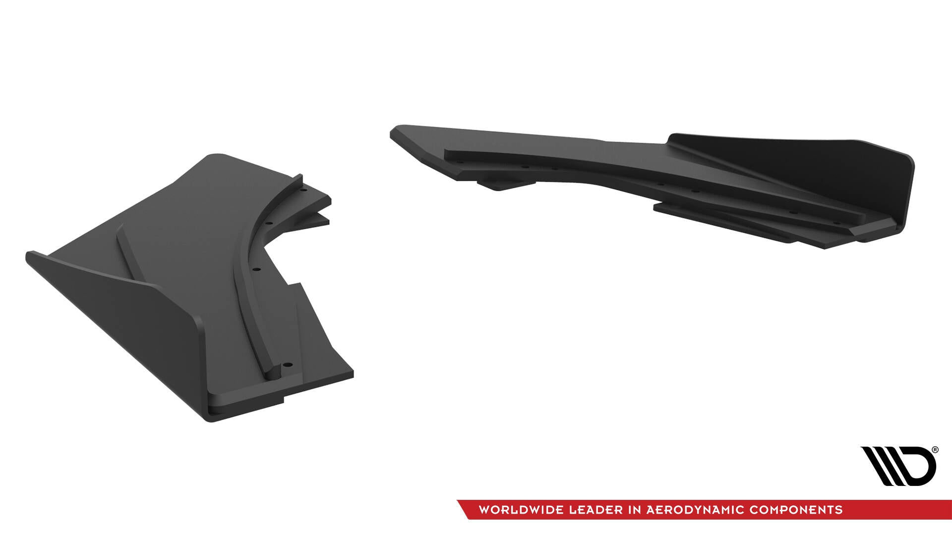 Maxton Design - Street Pro Flaps Heckansatz Flaps Heckansatz +Flaps für Audi S3 Limousine 8V - Aerowerk.