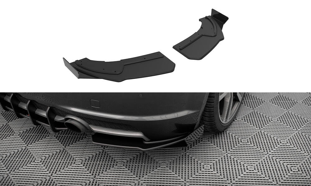 Maxton Design - Street Pro Flaps Heckansatz Flaps Heckansatz + Flaps für Audi TT S - Line 8S - Aerowerk.