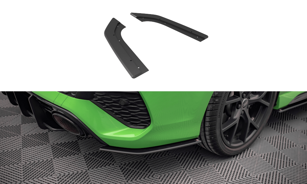Maxton Design - Street Pro Flaps Heckansatz Flaps Heckansatz für Audi RS3 Limousine 8Y - Aerowerk.