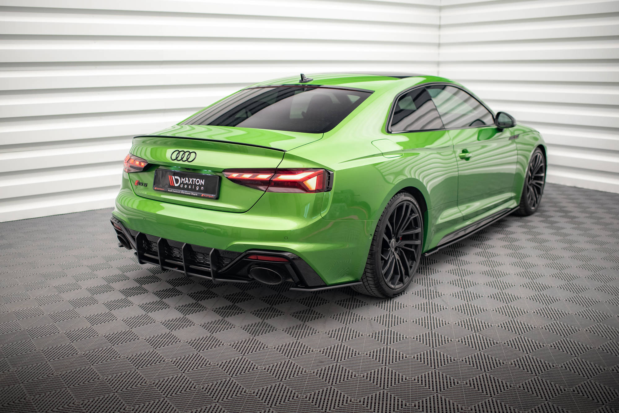Maxton Design - Street Pro Flaps Heckansatz Flaps Heckansatz für Audi RS5 F5 Facelift - Aerowerk.