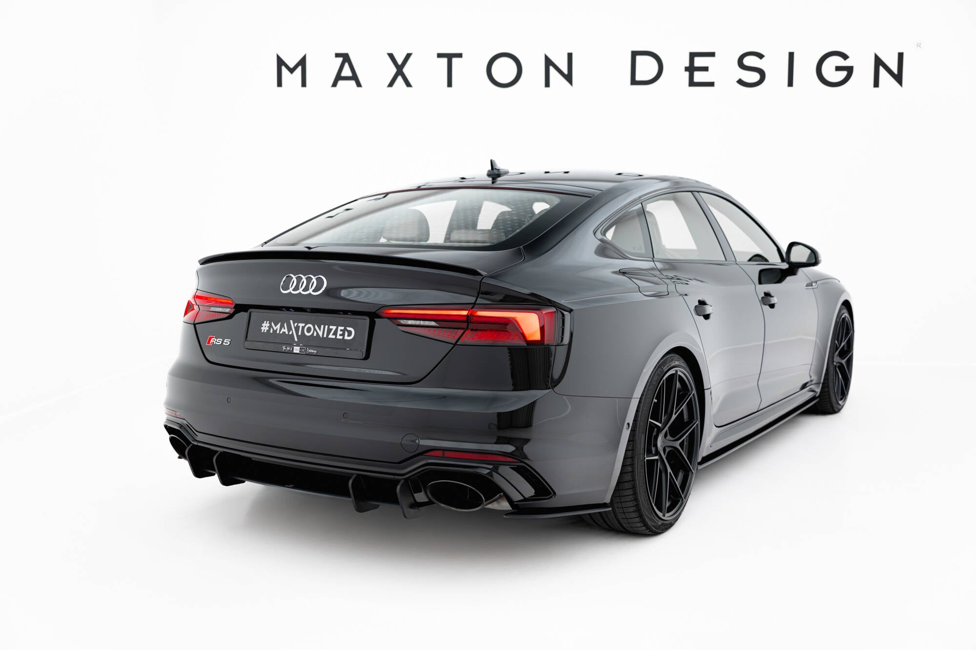 Maxton Design - Street Pro Flaps Heckansatz Flaps Heckansatz für Audi RS5 Sportback F5 - Aerowerk.
