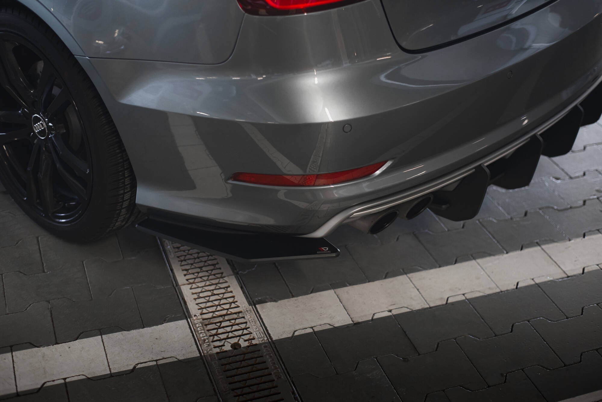 Maxton Design - Street Pro Flaps Heckansatz Flaps Heckansatz für Audi S3 Limousine 8V - Aerowerk.