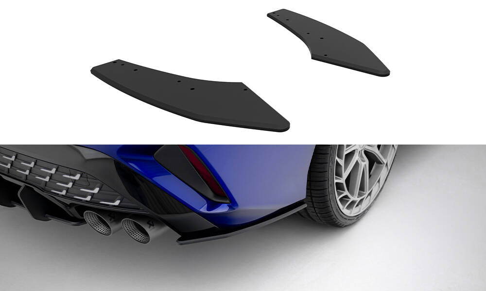 Maxton Design - Street Pro Flaps Heckansatz Flaps Heckansatz für Audi S3 Limousine 8Y Facelift - Aerowerk.