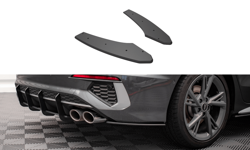 Maxton Design - Street Pro Flaps Heckansatz Flaps Heckansatz für Audi S3 Limousine 8Y - Aerowerk.