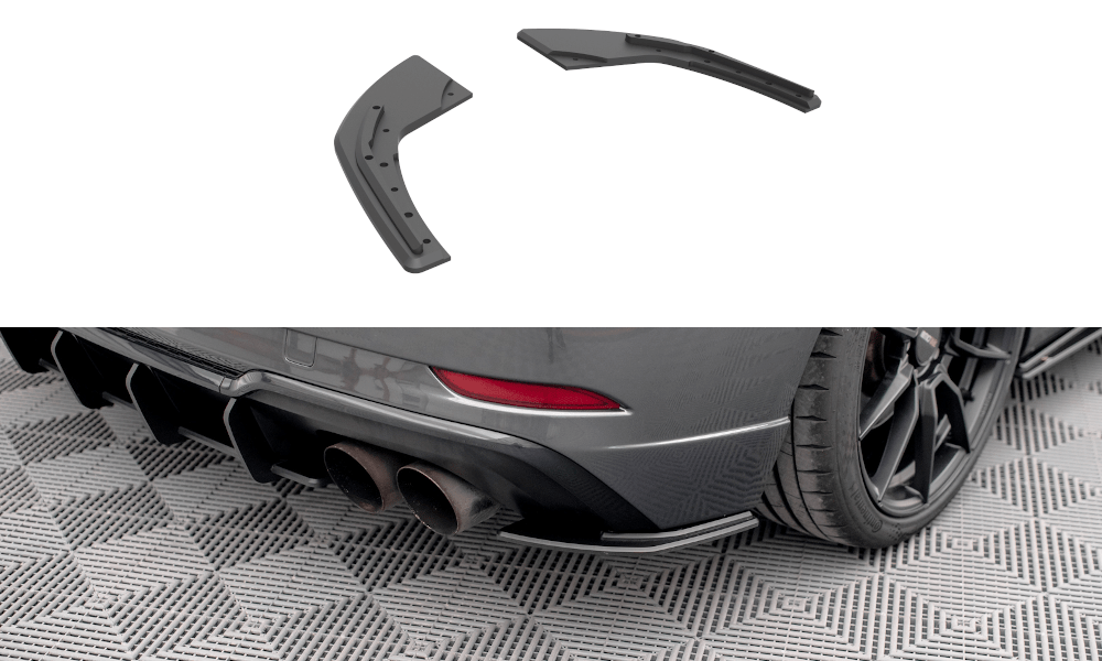 Maxton Design - Street Pro Flaps Heckansatz Flaps Heckansatz für Audi S3 Sportback 8V Facelift - Aerowerk.