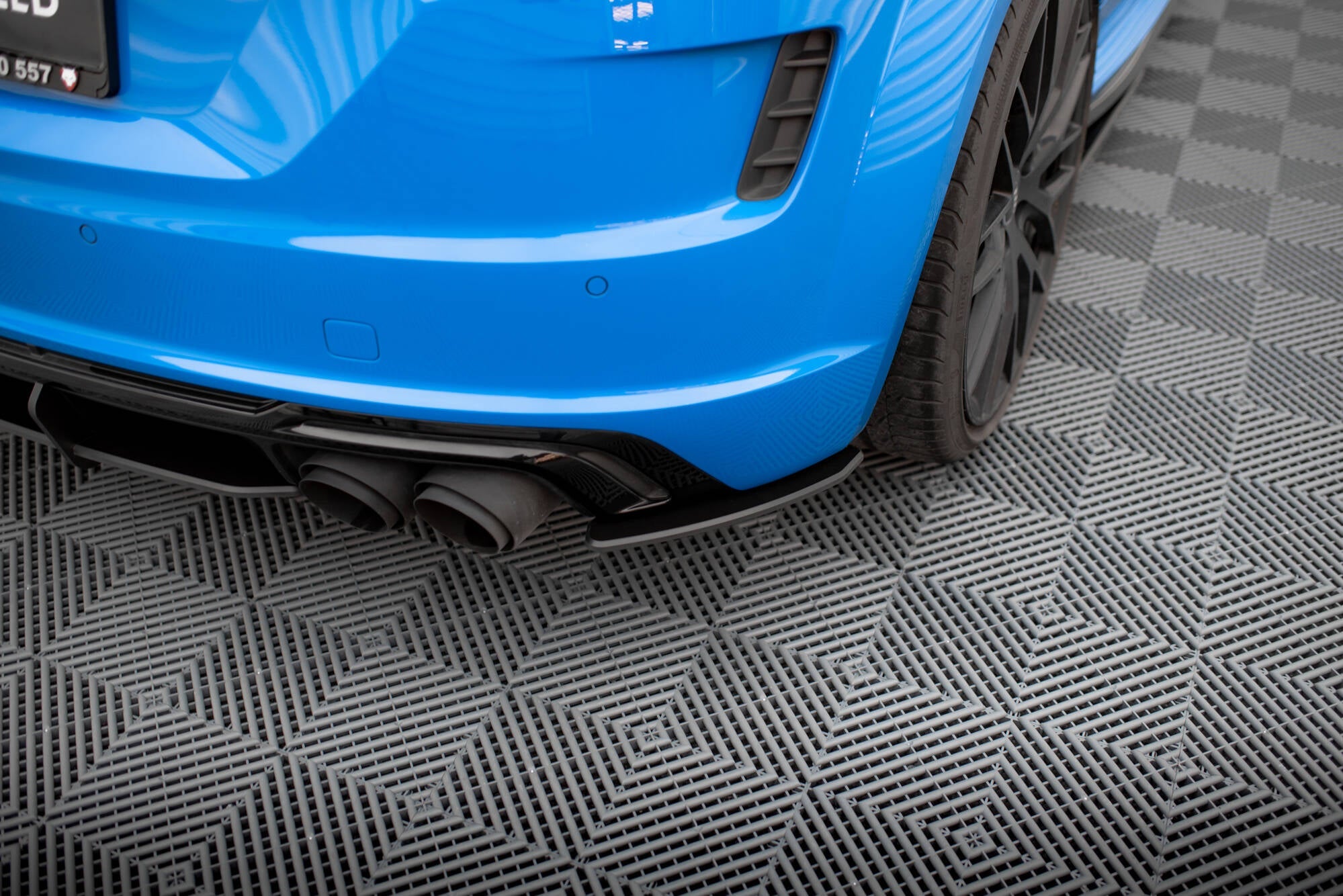 Maxton Design - Street Pro Flaps Heckansatz Flaps Heckansatz für Audi TT S 8S Facelift - Aerowerk.