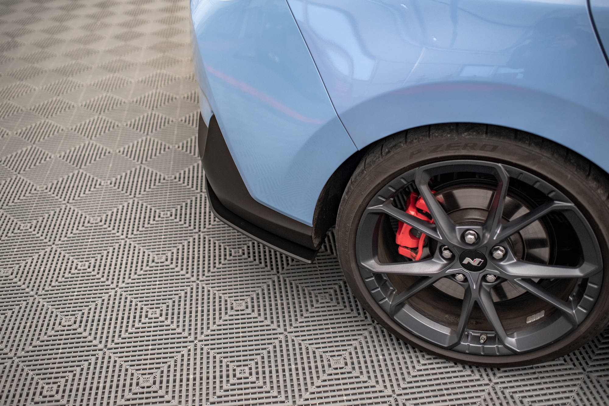 Maxton Design - Street Pro Flaps Heckansatz Flaps Heckansatz für Hyundai I30 N Fastback Mk3 Facelift - Aerowerk.