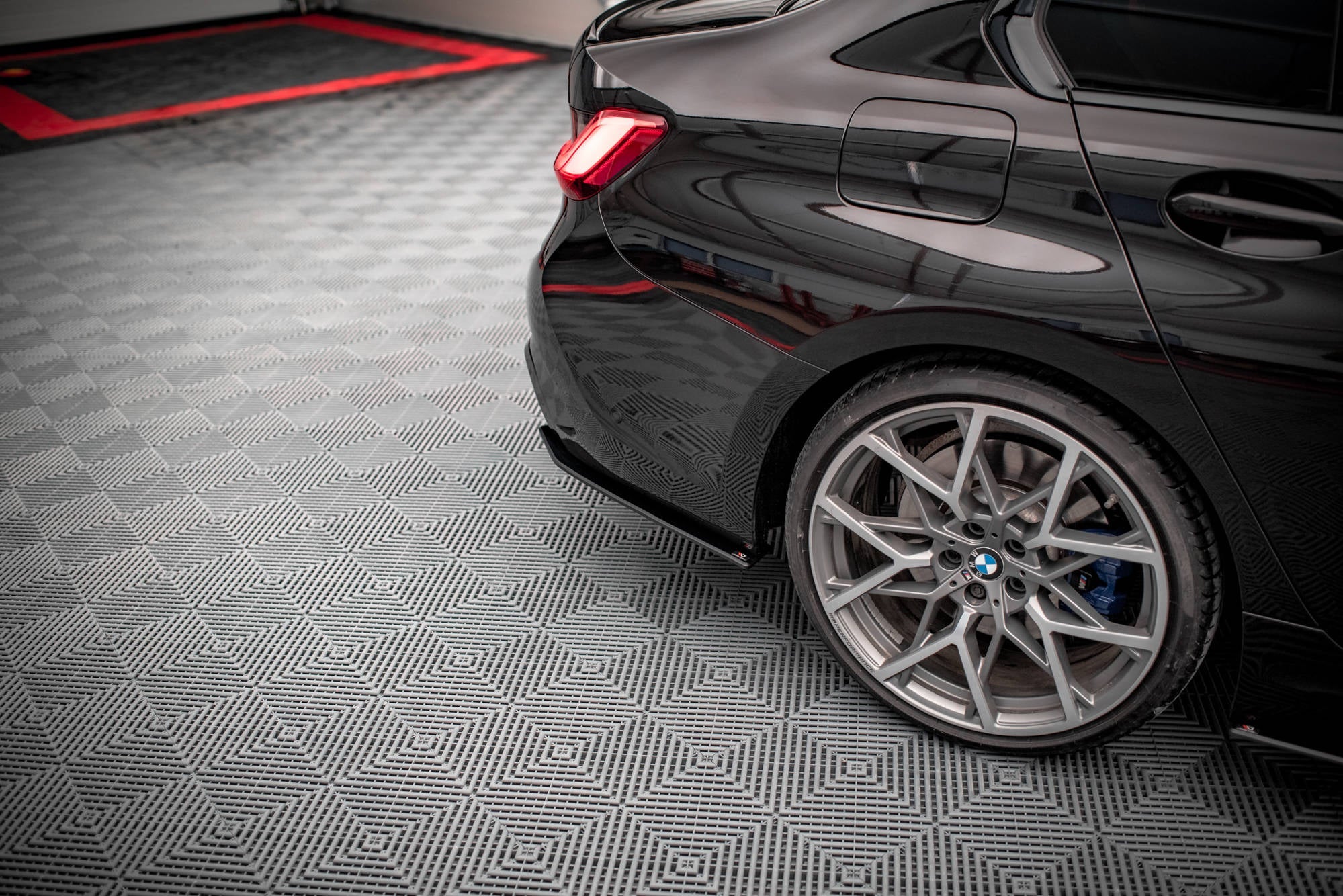 Maxton Design - Street Pro Flaps Heckansatz für V.2 Diffusor für BMW M340i / M - Paket G20 / G21 - Aerowerk.