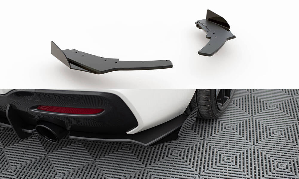 Maxton Design - Street Pro Flaps Heckansatz V2 Diffusor +Flaps für BMW 1er F20 M140i - Aerowerk.