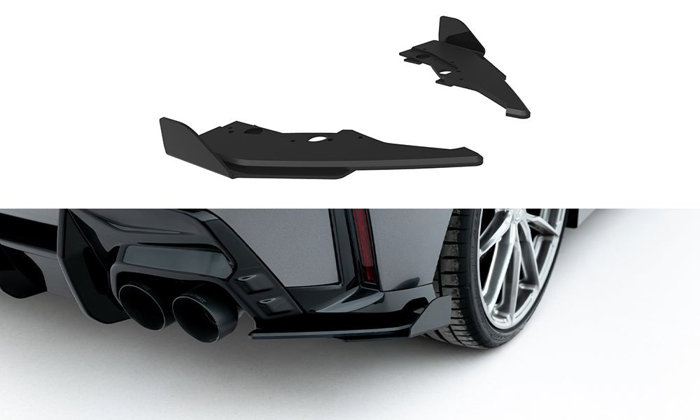 Maxton Design - Street Pro Flaps Heckansatz V.2 Diffusor + Flaps für BMW 1er M - Paket F70 - Aerowerk.