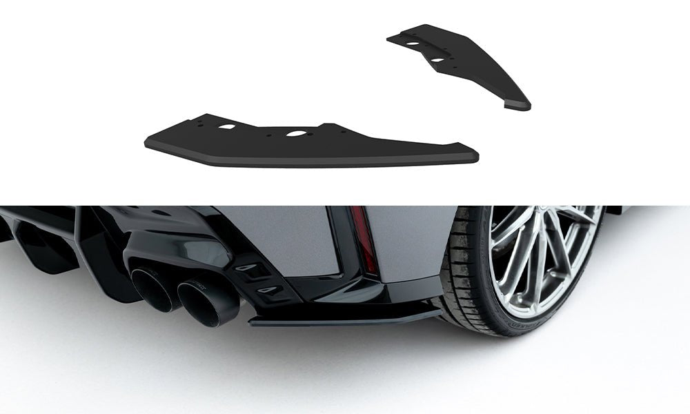 Maxton Design - Street Pro Flaps Heckansatz V.2 Diffusor für BMW 1er M - Paket F70 - Aerowerk.