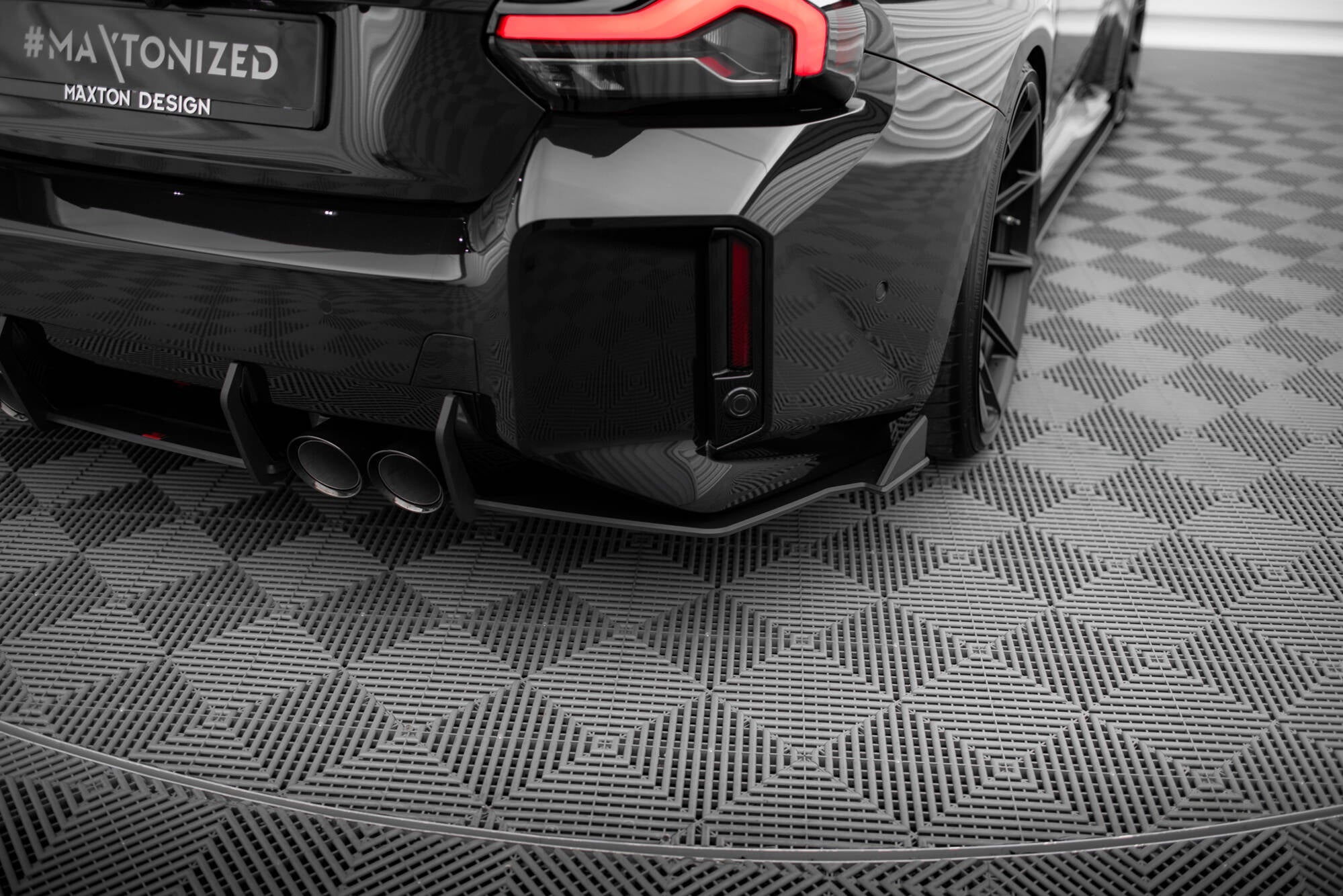 Maxton Design - Street Pro Flaps Heckansatz V.2 für BMW M2 G87 - Aerowerk.
