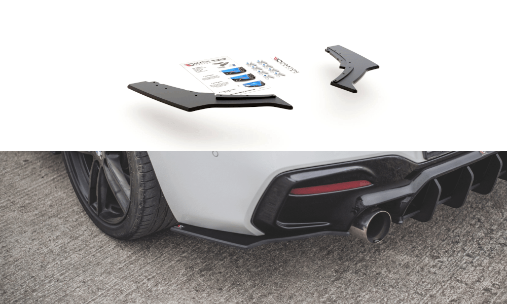 Maxton Design - Street Pro Flaps Heckansatz V3 Diffusor für BMW 1er F20 M140i - Aerowerk.