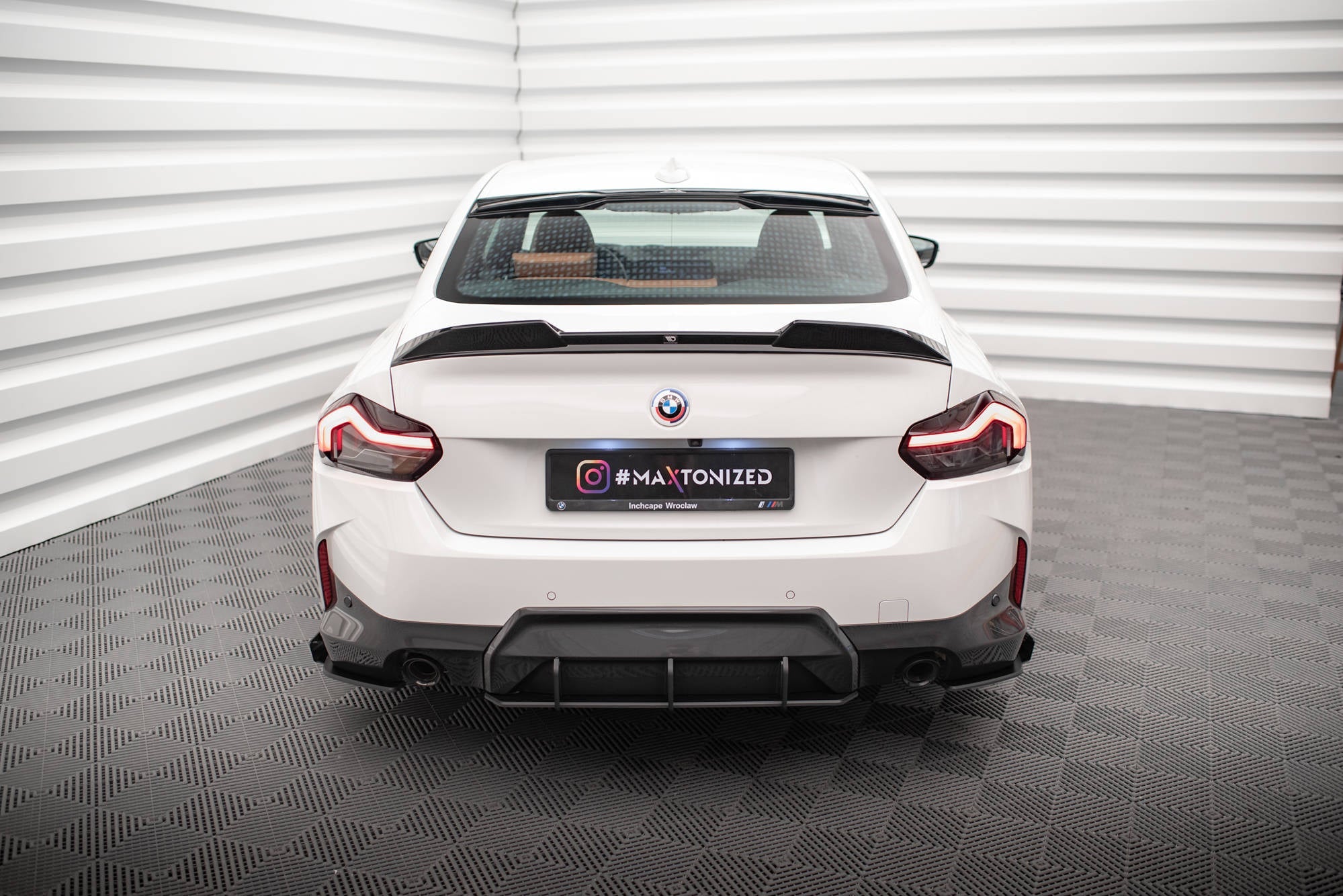 Maxton Design - Street Pro Flaps (mit Wings) für BMW 2er Coupe M - Paket G42 - Aerowerk.
