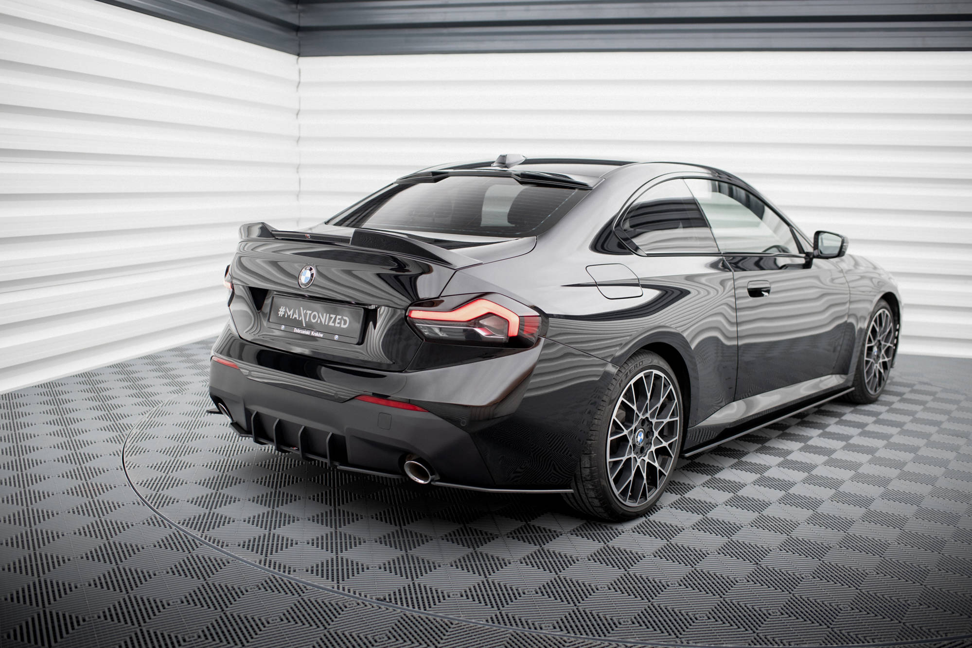 Maxton Design - Street Pro Flaps (ohne seitliche Wings) für BMW 2er Coupe G42 - Aerowerk.