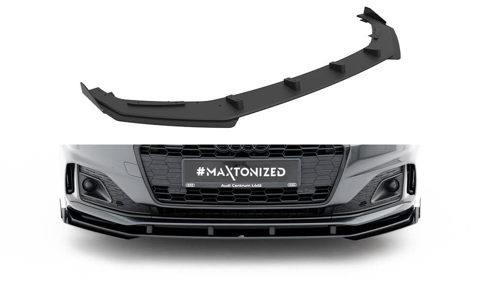 Maxton Design - Street Pro Frontlippe + Flaps für Audi A5 F5 Facelift - Aerowerk.